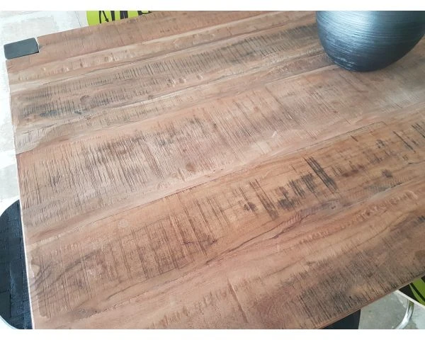 Table De Repas 180 Cm Avec Allonges "Urban Métal" – Image 2