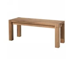 Banc De Table Ou D’entrée En Chêne Massif Huilé 153 Cm "Lodge Casita"