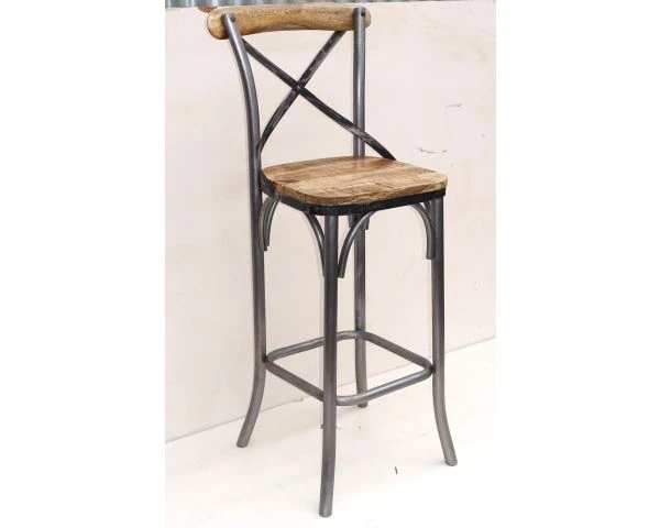 Lot De 2 Chaises De Bar Style Loft "Nola" – Image 5