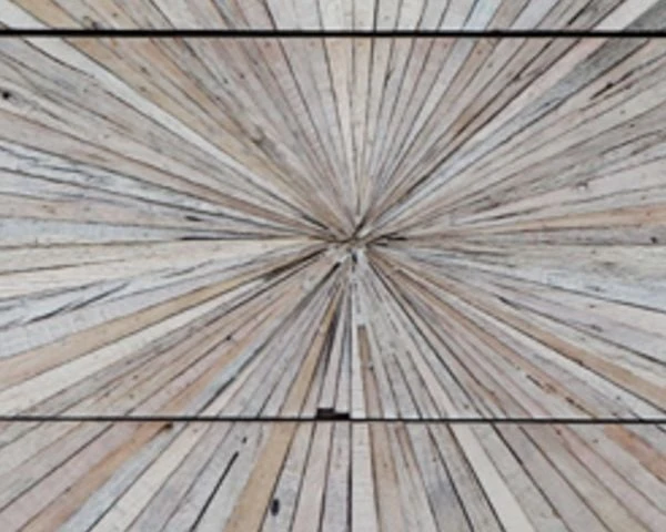 Commode 3 Tiroirs Bois Recyclé Et Métal Noir Design "Bristlecone" – Image 3