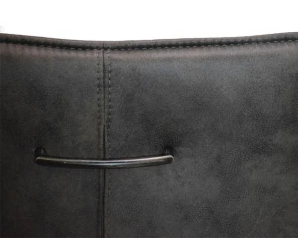 Lot De 2 Chaises De Salle Ă Manger Vintages Grises Et Noires Casita â Image 4