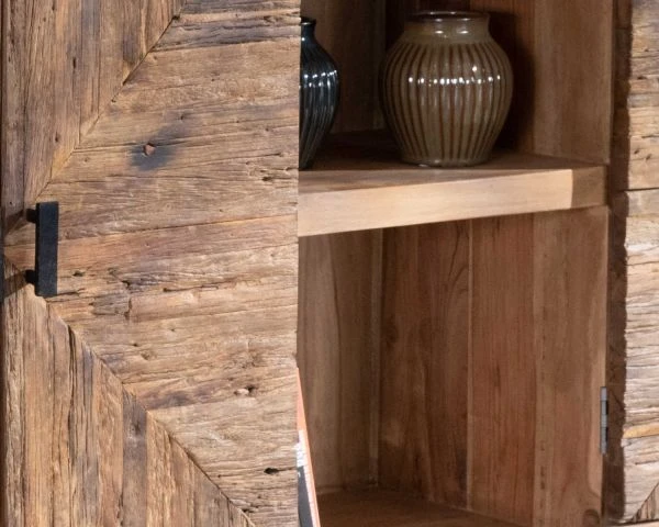 Grand Buffet Bas Acacia Massif 175cm Style Ethnique "Géonidum" – Image 4