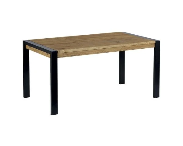 Table En Pin Massif Brossé 200 Cm "Lugano"