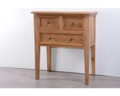 Commode ChĂȘne Massif 3 Tiroirs "Campagnol"