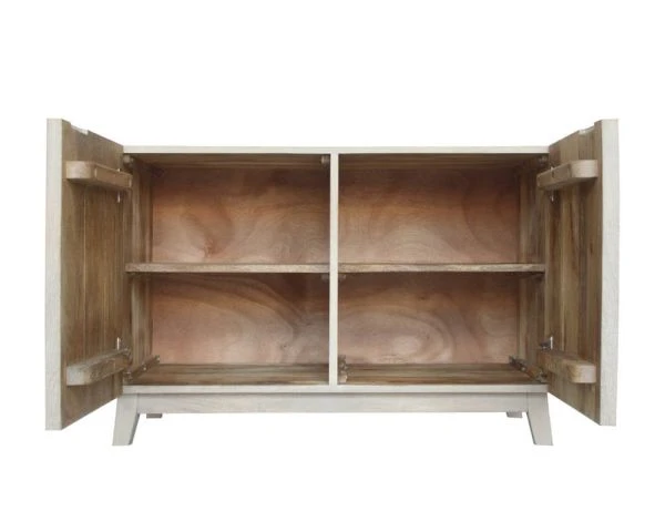 Meuble De Rangement Design Tropical "Pop Vintage" En Bois Massif – Image 6