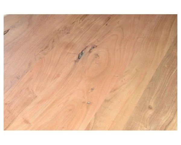 Table Bois Naturel Et Métal 8/10 Personnes "Zen" – Image 2