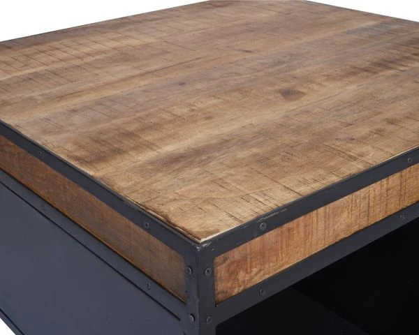 Table Basse Avec Rangement "Atelier" – Image 3
