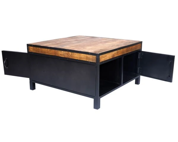 Table Basse Avec Rangement "Atelier" – Image 5