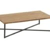 Table Basse En Teck Massif Recyclé Rectangulaire