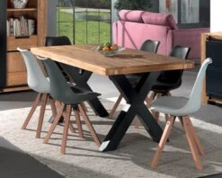 Table En Pin Massif En 180 Cm "Cooper"