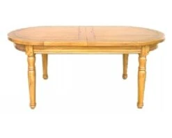Table Ovale 180cm Chêne Massif "Antique"