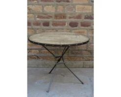 Table Ronde Industrielle Pliable "Malmö"