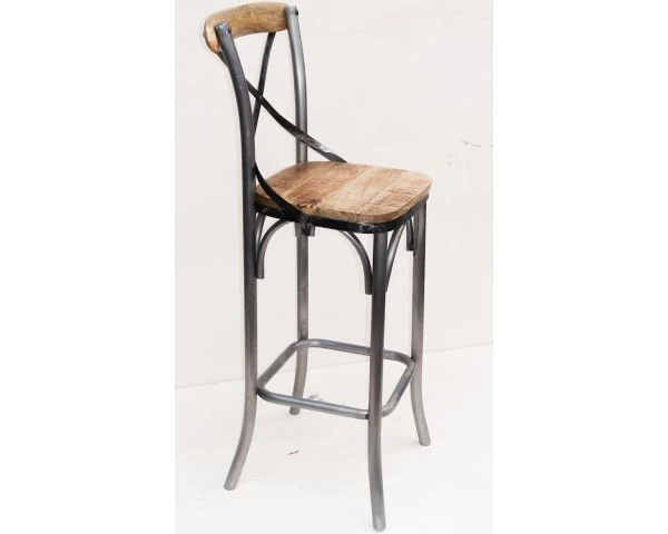 Lot De 2 Chaises De Bar Style Loft "Nola" – Image 3
