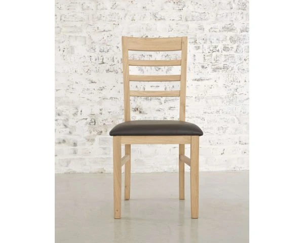 Chaise Assise Bycast Chêne "Bella" – Image 2