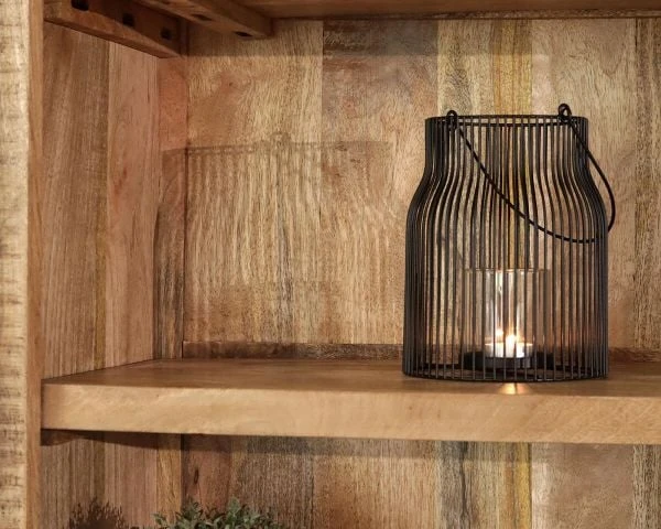 Vaisselier Industriel Métal Et Bois Portes Coulissantes 2m "Caractère" – Image 7